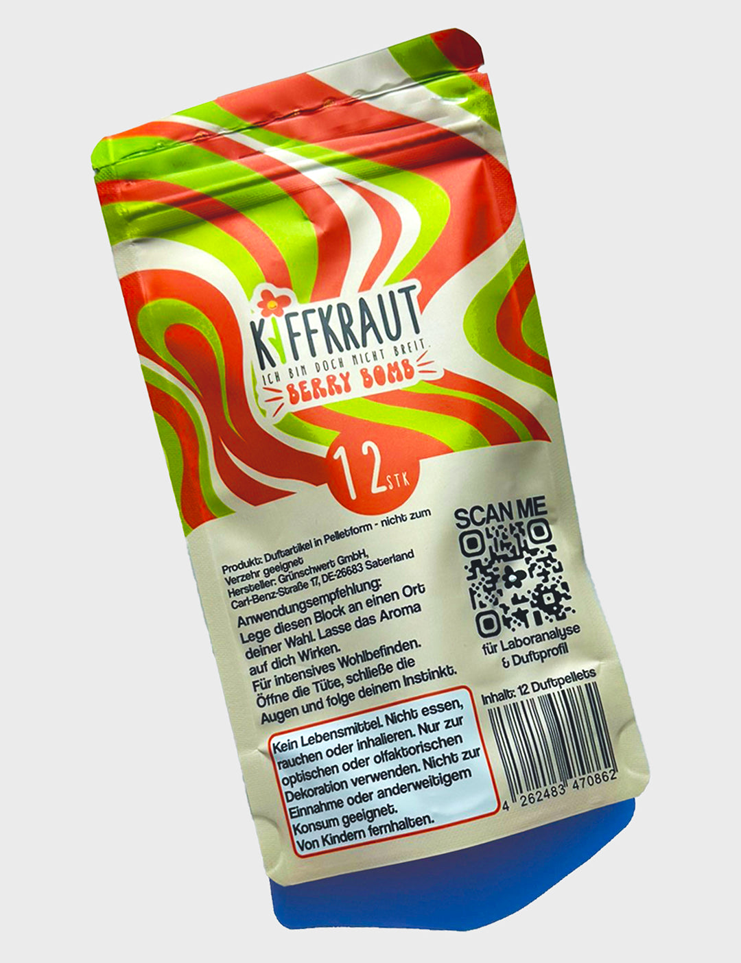 Kiffkraut Berry Bomb 12er hinten