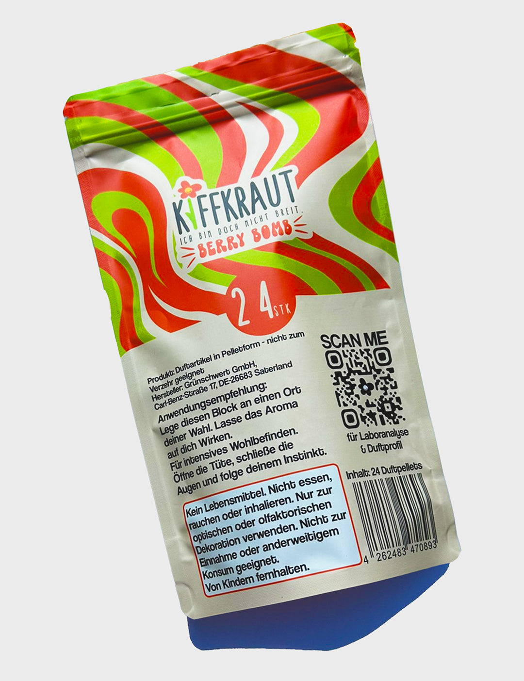 Kiffkraut Berry Bomb 24er hinten