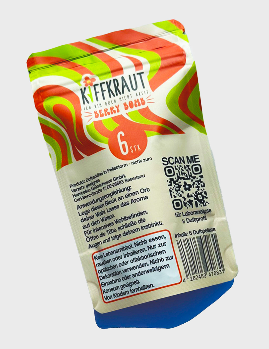 Kiffkraut Berry Bomb 6er hinten